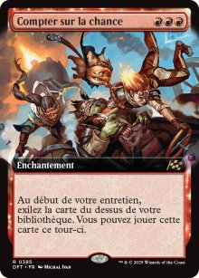 Compter sur la chance - Aetherdrift