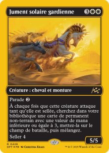 Jument solaire gardienne - Aetherdrift