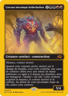 Carcasse mcanique brlecharbon - Aetherdrift