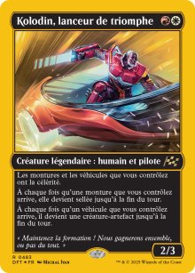 Kolodin, lanceur de triomphe - Aetherdrift