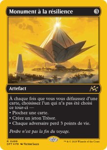 Monument  la rsilience - Aetherdrift