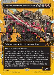 Carcasse mcanique brlecharbon - Aetherdrift
