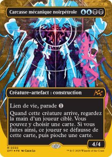 Carcasse mcanique noirptrole - Aetherdrift