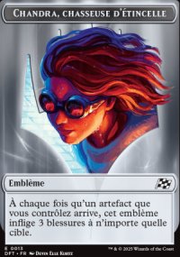 Emblme Chandra, chasseuse d'tincelle - Aetherdrift
