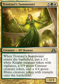 Trostani's Summoner - Dragon's Maze