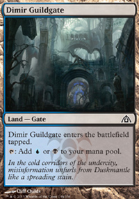 Dimir Guildgate - Dragon's Maze