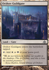 Orzhov Guildgate - Dragon's Maze