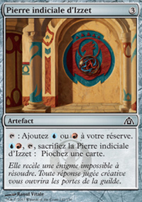 Pierre indiciale d'Izzet - 