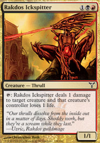 Crachepoisse rakdos - 