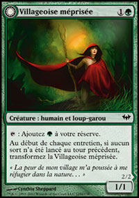 Villageoise mprise<br>Loup-garou marqu par la lune