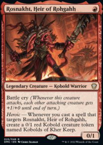 Rosnakht, Heir of Rohgahh 1 - Dominaria United Commander Decks