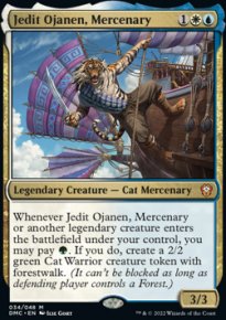 Jedit Ojanen, Mercenary 1 - Dominaria United Commander Decks