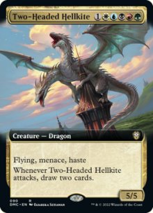 Two-Headed Hellkite 2 - Dominaria United Commander Decks