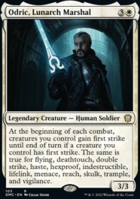 Odric, Lunarch Marshal - Dominaria United Commander Decks