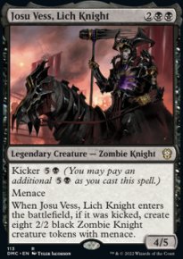 Josu Vess, Lich Knight - Dominaria United Commander Decks