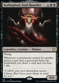 Kothophed, Soul Hoarder - Dominaria United Commander Decks