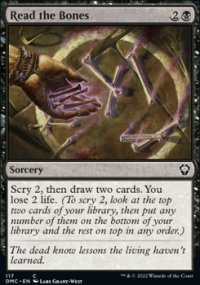 Read the Bones - Dominaria United Commander Decks