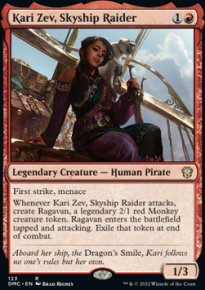 Kari Zev, Skyship Raider - Dominaria United Commander Decks