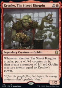 Krenko, Tin Street Kingpin - Dominaria United Commander Decks