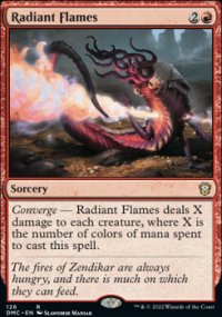 Radiant Flames - Dominaria United Commander Decks