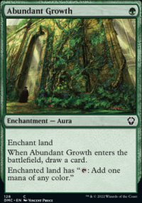 Abundant Growth - Dominaria United Commander Decks