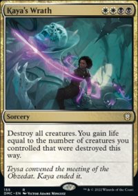 Kaya's Wrath - Dominaria United Commander Decks