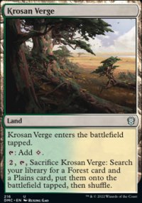 Krosan Verge - Dominaria United Commander Decks