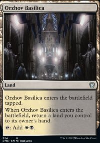 Orzhov Basilica - Dominaria United Commander Decks