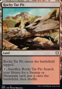 Rocky Tar Pit - Dominaria United Commander Decks