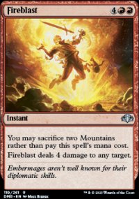 Fireblast 1 - Dominaria Remastered