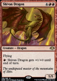 Shivan Dragon 1 - Dominaria Remastered