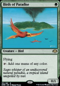 Birds of Paradise 1 - Dominaria Remastered