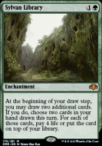 Sylvan Library 1 - Dominaria Remastered