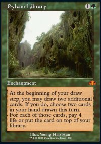 Sylvan Library 2 - Dominaria Remastered