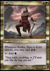 Radha, Heir to Keld 2 - Dominaria Remastered