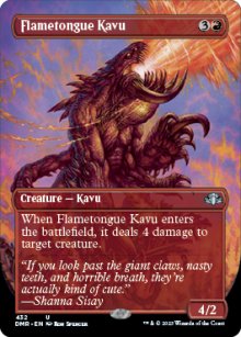 Flametongue Kavu 3 - Dominaria Remastered