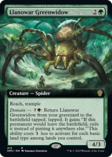 Llanowar Greenwidow - 