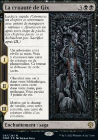 La cruaut de Gix - 