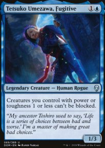 Tetsuko Umezawa, Fugitive - Dominaria