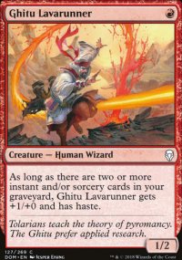 Ghitu Lavarunner - Dominaria