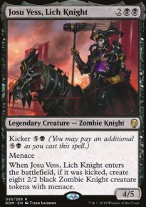 Josu Vess, Lich Knight - Dominaria