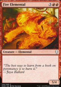 Fire Elemental - Dominaria