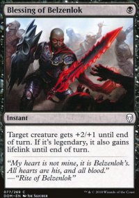 Blessing of Belzenlok - Dominaria