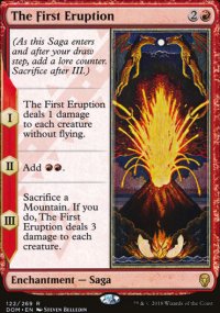 The First Eruption - Dominaria