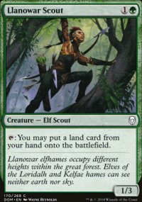 Llanowar Scout - 