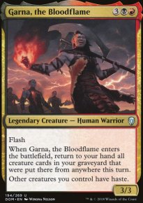 Garna, the Bloodflame - Dominaria