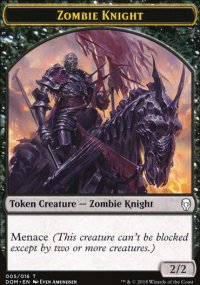 Zombie Knight - Dominaria