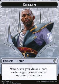 Emblem Teferi, Hero of Dominaria - Dominaria