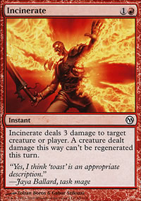Incinerate - Duels of the Planeswalkers