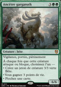 Anctre gargaroth - Aetherdrift Commander Decks